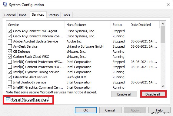 Windows 10 で ERR_EMPTY_RESPONSE を修正 