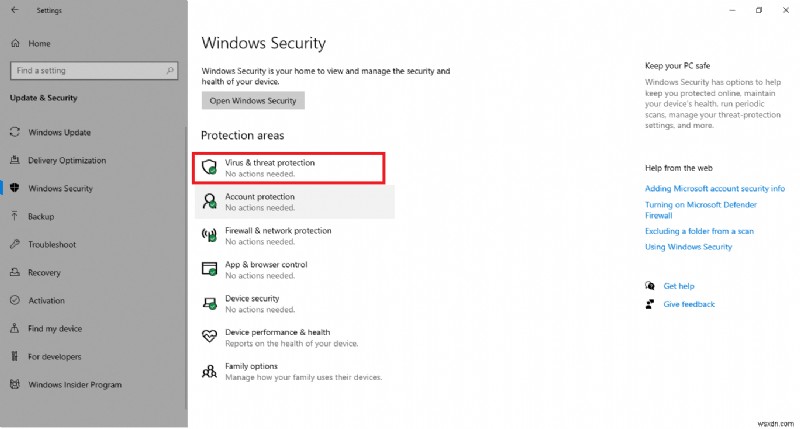 Windows 10 で ERR_EMPTY_RESPONSE を修正 