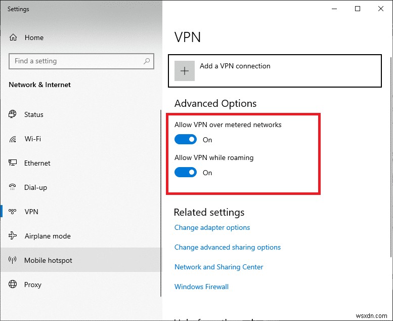 Windows 10 で Microsoft Edge ERR NETWORK CHANGED を修正する