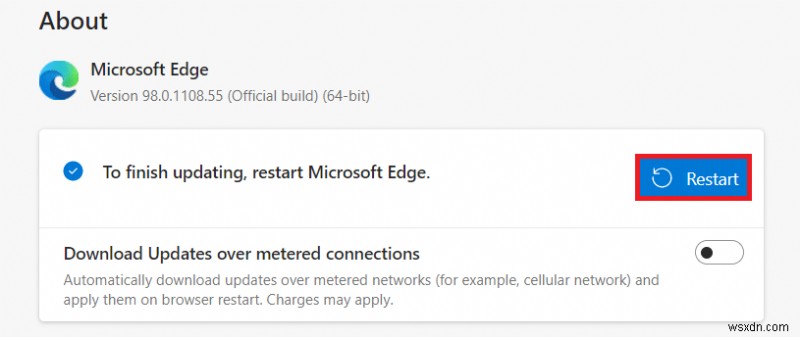 Windows 10 で Microsoft Edge ERR NETWORK CHANGED を修正する