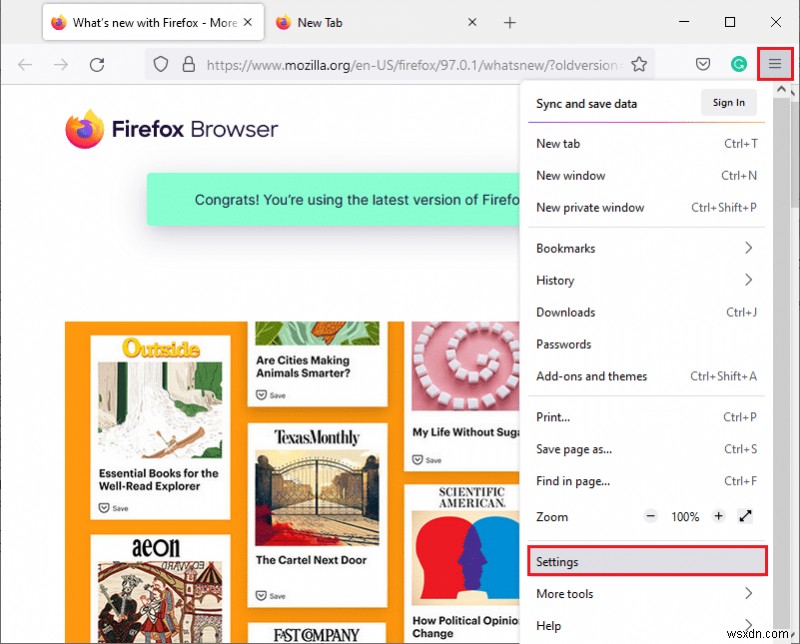 Firefox の右クリックが機能しない問題を修正