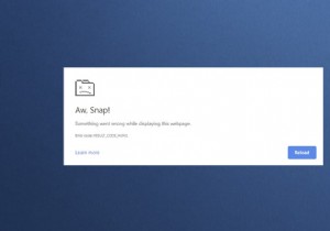 Chrome と Edge で RESULT_CODE_HUNG を修正