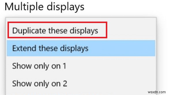Windows 10 で画面を複製する方法