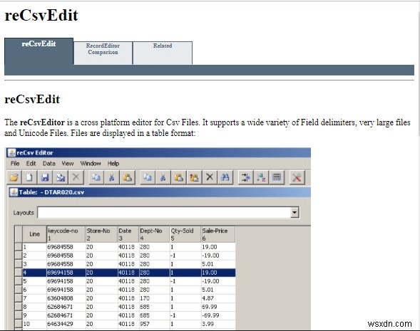 Windows 向けの 30 のベスト CSV エディタ