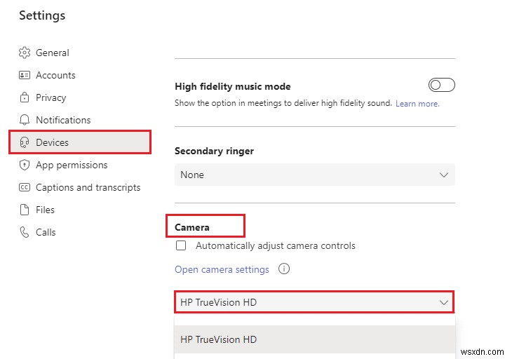 Microsoft Teams のビデオ通話が機能しない問題を修正 