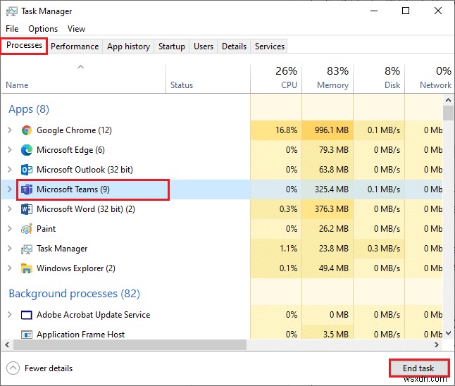 Microsoft Teams のビデオ通話が機能しない問題を修正 