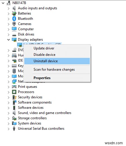 Windows 10 でドライバーをアンインストールして再インストールする方法 