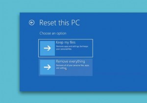 データを失わずにWindows 10をリセットする方法【設定アプリ・詳細スタートアップ両対応】