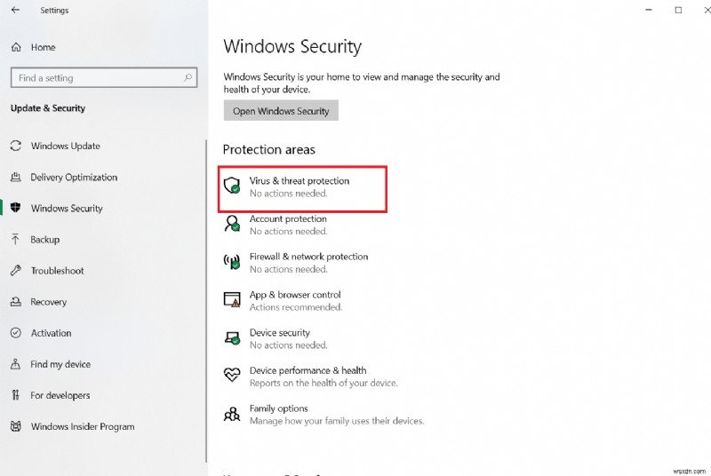 Windows Defender 定義の更新を実行する方法 