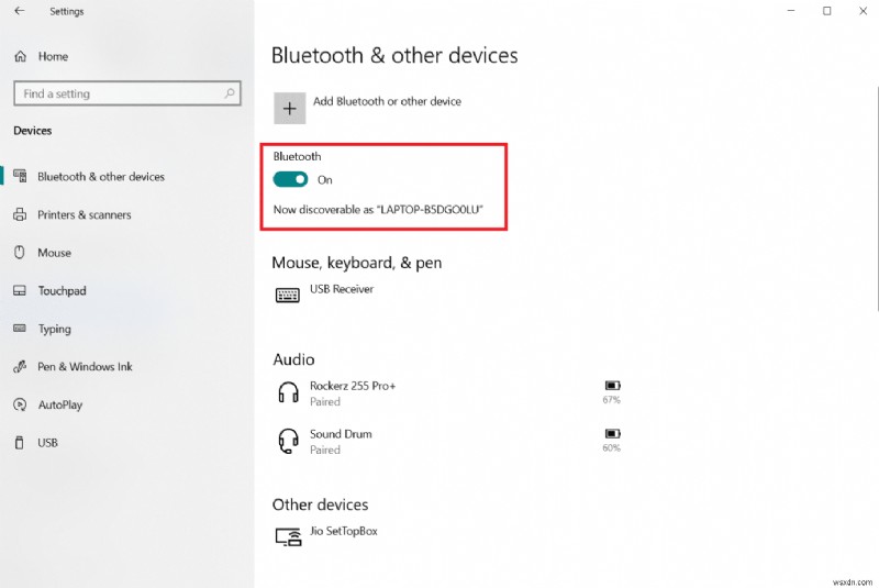 Windows 10でBluetoothドライバーエラーを修正 