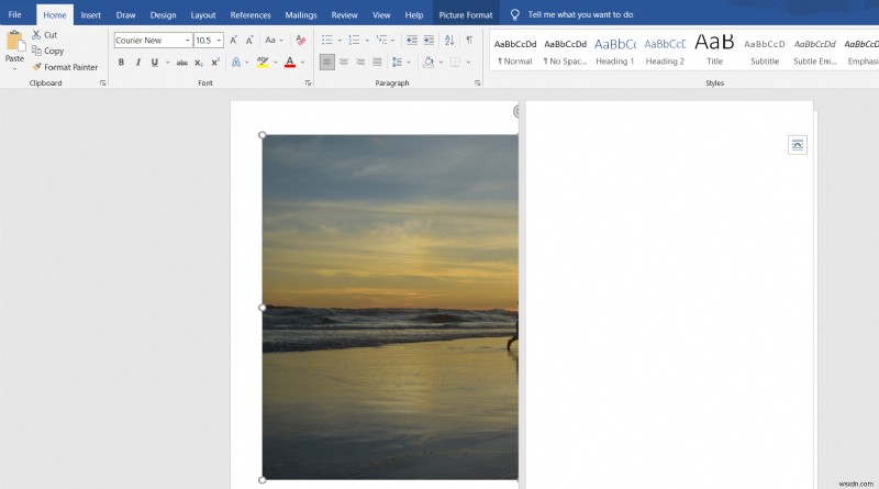 Windows 11 で複数のページに大きな画像を印刷する方法