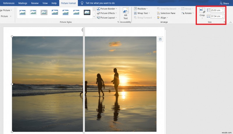 Windows 11 で複数のページに大きな画像を印刷する方法