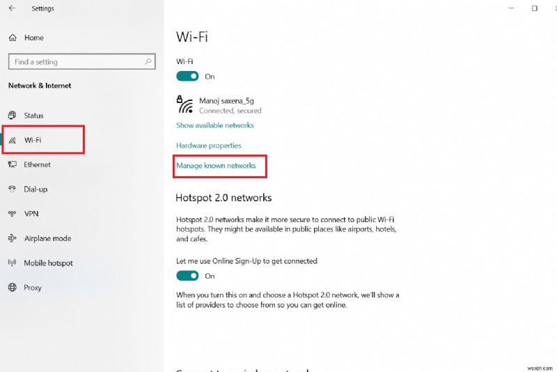 Windows 10でWiFiネットワークが見つからない問題を修正 