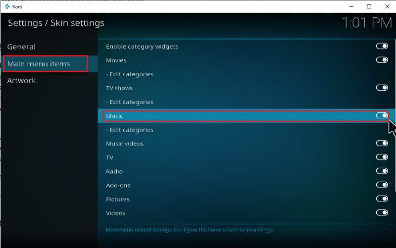 Kodi に音楽を追加する方法