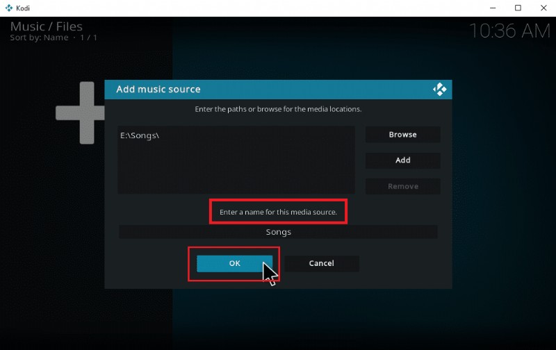 Kodi に音楽を追加する方法