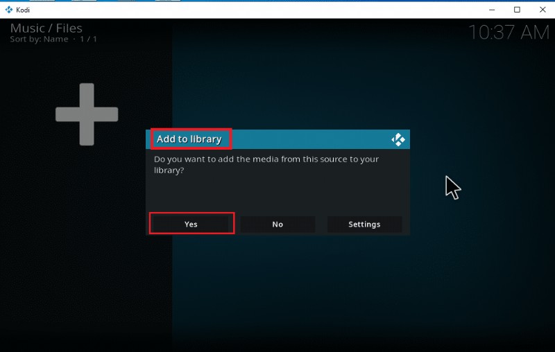 Kodi に音楽を追加する方法