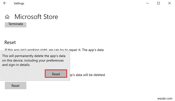 Microsoft Store からダウンロードできない問題を修正 