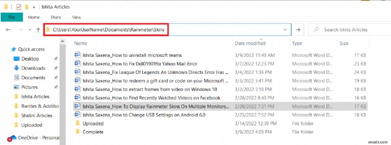 Windows 10でRainmeterデュアルモニタースキンを設定する方法 