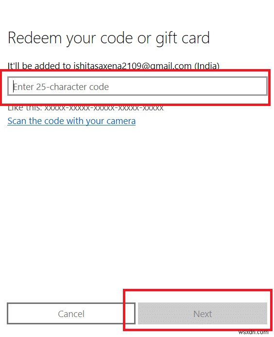 Microsoft アカウントでギフト カードを利用する方法 