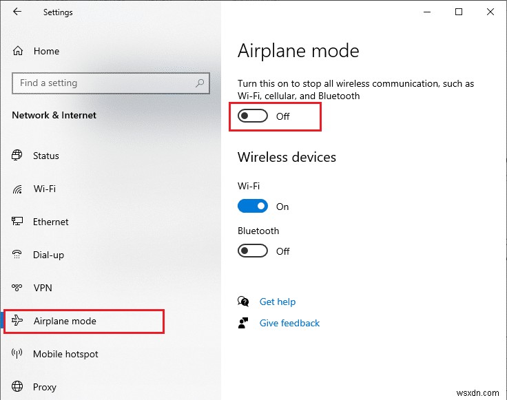 Windows 10でWiFiオプションが表示されない問題を修正 