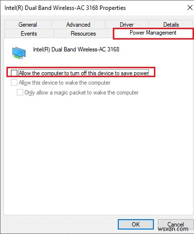 Windows 10でWiFiオプションが表示されない問題を修正 