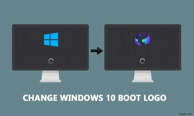 Windows 10 の起動ロゴを変更する方法 