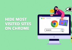 Google Chrome で最もアクセスの多いサイトを削除する方法 