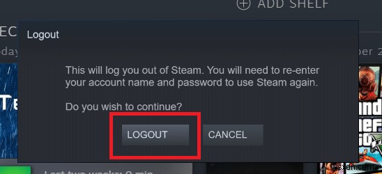 Windows 10でこのゲームをプレイするにはSteamが実行されている必要がある問題を修正 