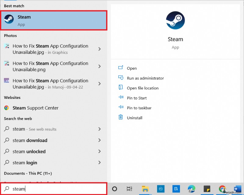 Windows 10で利用できないSteamアプリ構成を修正 