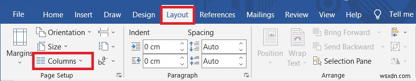 Word で行を挿入する方法 