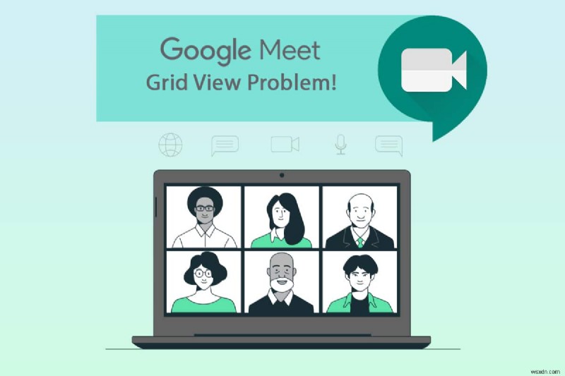 Google Meet グリッド ビュー拡張機能を修正する