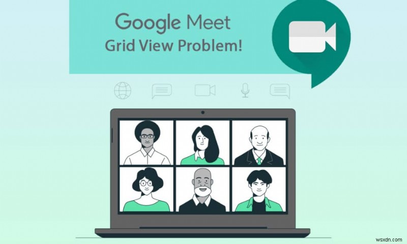 Google Meet グリッド ビュー拡張機能を修正する