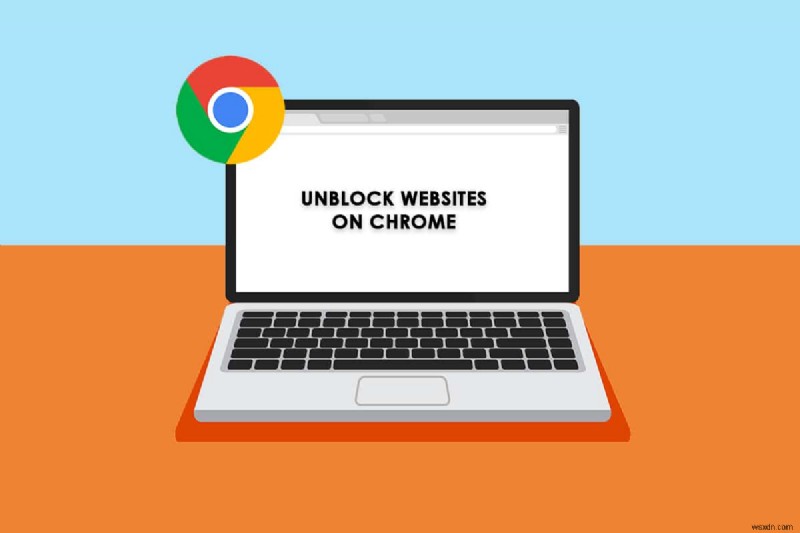 Windows 10 の Chrome で Web サイトのブロックを解除する方法 