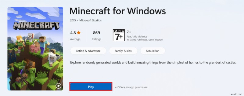 Windows 10 Minecraft Edition を無料で入手する方法 