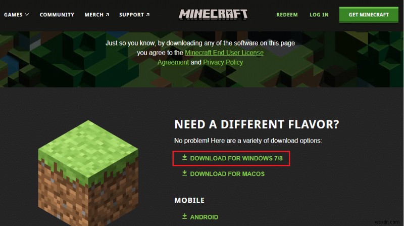 Minecraft Launcher が現在アカウントで利用できない問題を修正 