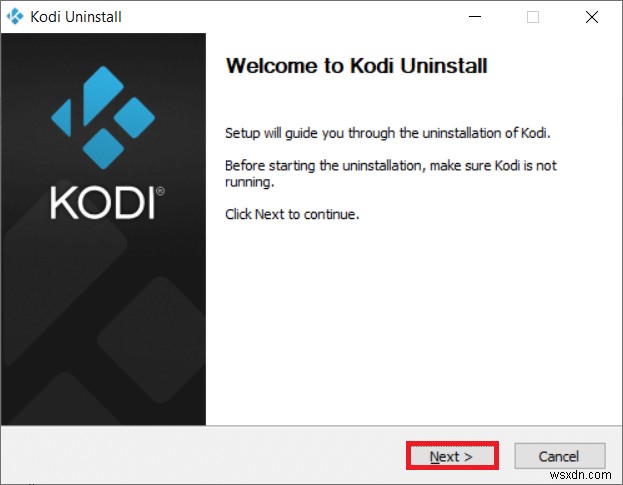 Windows 10でKodi Aresウィザードが機能しない問題を修正 