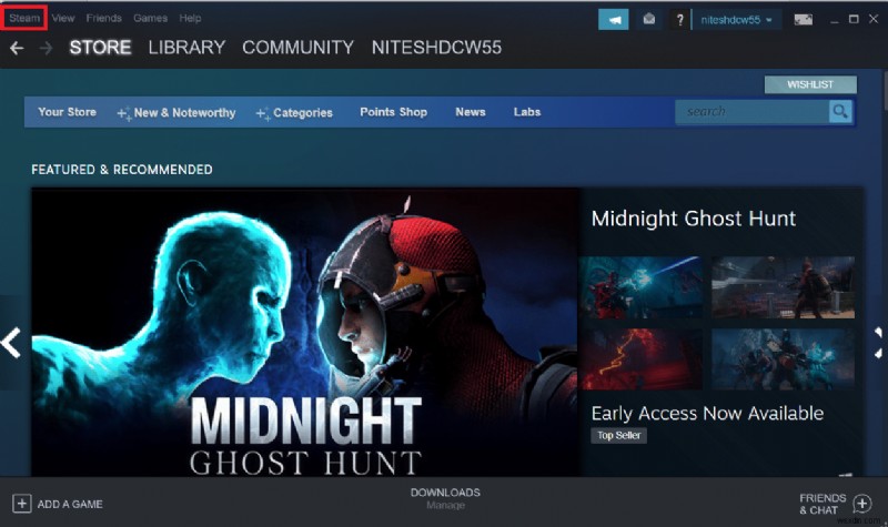 Steam でダウンロードしたファイルが見つからないというエラーを修正 