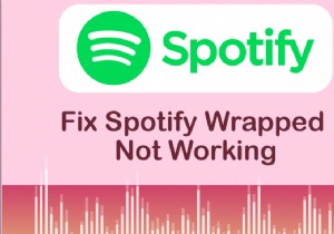 Spotify のラップが機能しない問題を修正