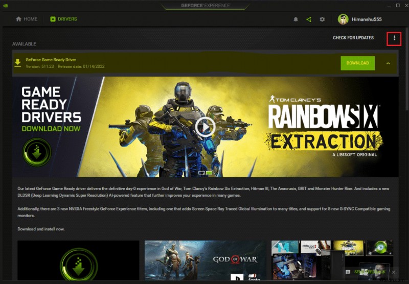 ゲームを GeForce Experience に手動で追加する方法 