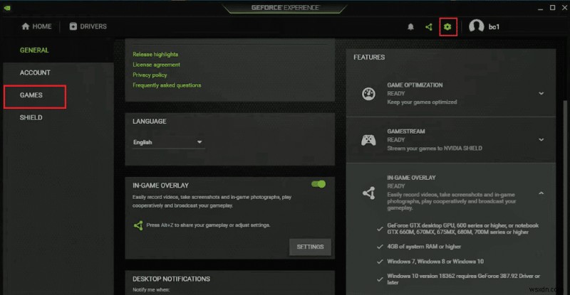 ゲームを GeForce Experience に手動で追加する方法 