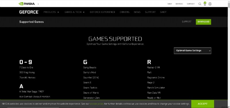 ゲームを GeForce Experience に手動で追加する方法 