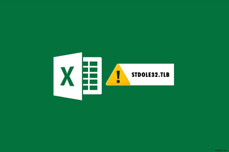 Windows 10 で Excel の stdole32.tlb エラーを修正 