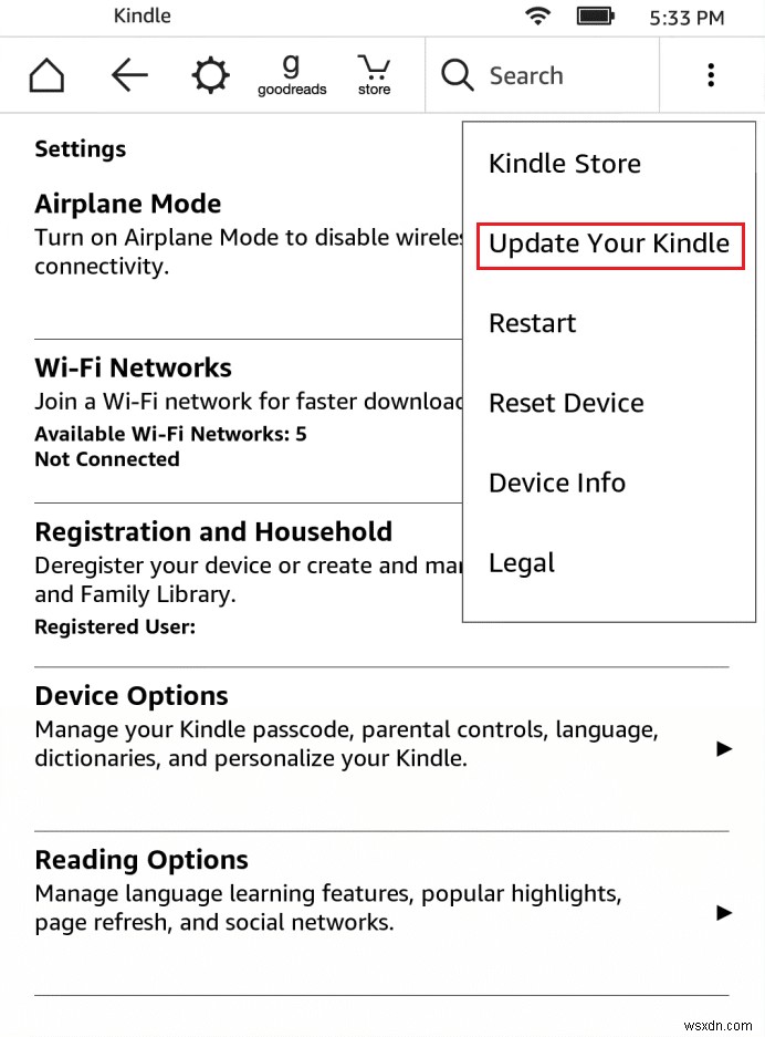 Amazon Kindle が PC に表示されない問題を修正