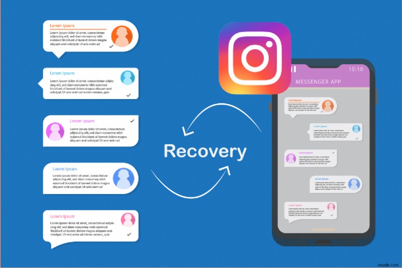 Instagramメッセージの回復を実行する方法 