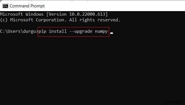 Windows 10 に NumPy をインストールする方法 