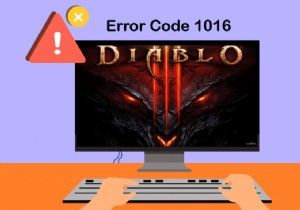 Windows 10でDiablo 3エラーコード1016を修正 