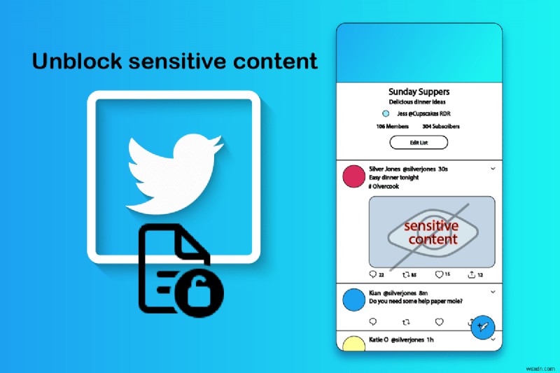 Twitterで機密コンテンツをオフにする方法 