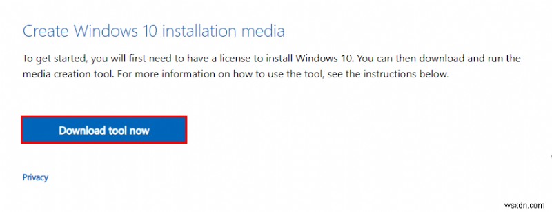 Windows 10 更新エラー 0XC1900200 を修正 