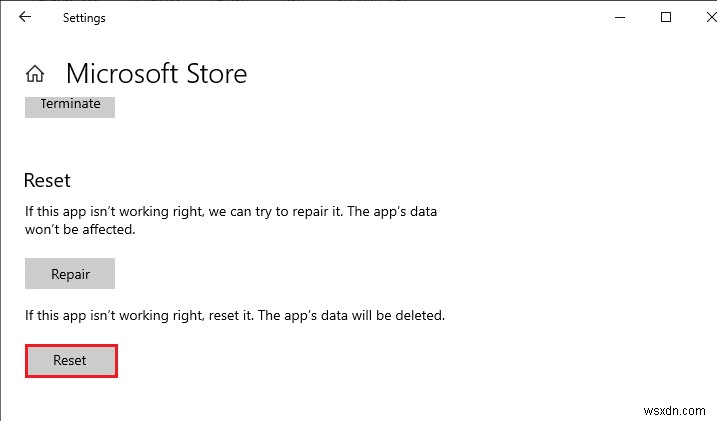 Windows 10 Update Store エラー 0x80D05001 を修正 