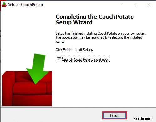 Windows 10 で CouchPotato をセットアップする方法 